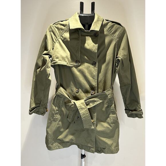 Women's size Medium Lucky Brand Green Utility Jacket - Picture 1 of 3